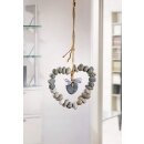 Deco heart stone