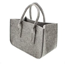 Sac en feutre gris