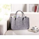 Felt bag Grey 44 x 24 x 22 cm