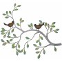 Wall decoration "Branch with birds", approx. 61 x 47 cm