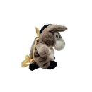 Kids backpack donkey, gray / white