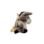 Kids backpack donkey, gray / white