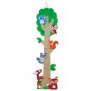 Measuring stick forest animals, foldable, scale from 80 -...