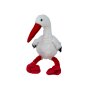 Cuddly toy stork Otto, 31 cm, cuddly toy