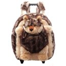 3in1 Kindertrolley, Rucksack, Schmusetier, Wolf Lupus,...