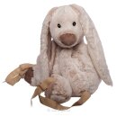 Kinderrugzak, konijnenmotief, beige, ca. 40 cm
