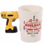 Coffee cup with drill handle