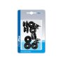 50x round button pendant tarpaulin button fastening button for expander rope net