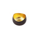 Tealight bowl gold light Swing, metal, gold, handmade,...