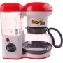 Coffee maker, water runs through, operating light active, battery operated, size approx. 18 x 20 x 12 cm