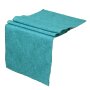 Tafelloper Melange, turquoise 40 x 140 cm