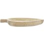 Bowl Wood in leaf shape from paulownia wood