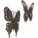 Wall hanger Butterfly, set of 2