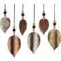 Hanger Shimmer leaf, set of 6