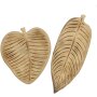 Decorative bowl Leaf, set of 2