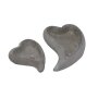 Earthenware bowl "Heart", set of 2