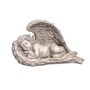 Angel sleeping with wings h=19cm w=30cm