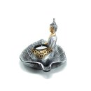 Buddha set with tea light holder, about 25 cm