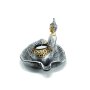 Buddha Set mit Teelichthalter, ca. 25 cm