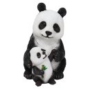 Panda Bär mit Baby h=24cm