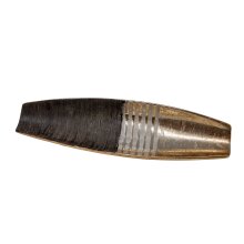 Schale gold/braun, Länge ca. 36,5 cm