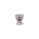 Egg cup set "MR. & MRS.", each approx. 6 cm in black box