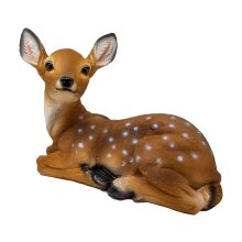 Cute fawn I lying I h = 27cm