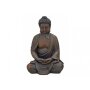 Buddha figure sitting 30cm in brown