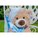 Sleep bear blue, about 30 cm