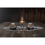 Buddha Set mit Teelichthalter, ca. 40 cm
