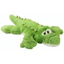 grünes Krokodil liegend Plüschtier 40 cm