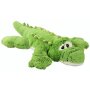 groene krokodil liggende knuffel 40 cm