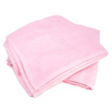2er-Set Handtücher in Pink, ca. 70 x 140 cm, weich, saugstark, zeitlos