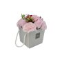Seifenblumen Boquet Blumenstrauß Lavendel Rosen und Nelken Pink