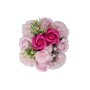 Soap Flowers Boquet Bouquet Lavender Roses and Carnations Pink