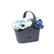 Zeep bloemen boeket rustgevend blauw