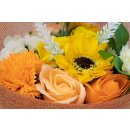 Soap Flowers Bouquet Summer Orange