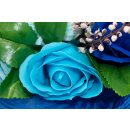 Zeep Bloemen Boeket Blauw