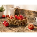 Decorative plastic apples, set of 12, red Ø 5 cm