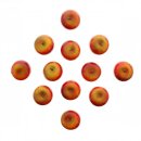 Decoratieve plastic appels, set van 12, rood Ø 5 cm