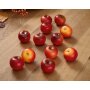 Decorative plastic apples, set of 12, red Ø 5 cm