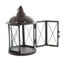 Metal lantern in antique design 26 x 18 cm