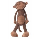 Flap monkey Timo cuddly toy brown 38 cm