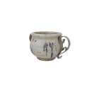 Topf Valo, creme-white, Keramik, ca. 20 x 14 x 11 cm