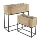 Planteur "Industrial Charme", lot de 2