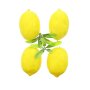 Decorative lemon, set of 8 5 x 9 cm