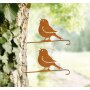 Tree plug "Little bird", set of 2 23 x 13 cm