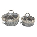 Plant basket "Hearts", set of 2
