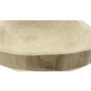 Houten" kom 30 x 26 x 7 cm