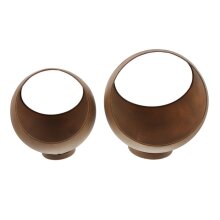 Boule à planter "Rouille", lot de 2